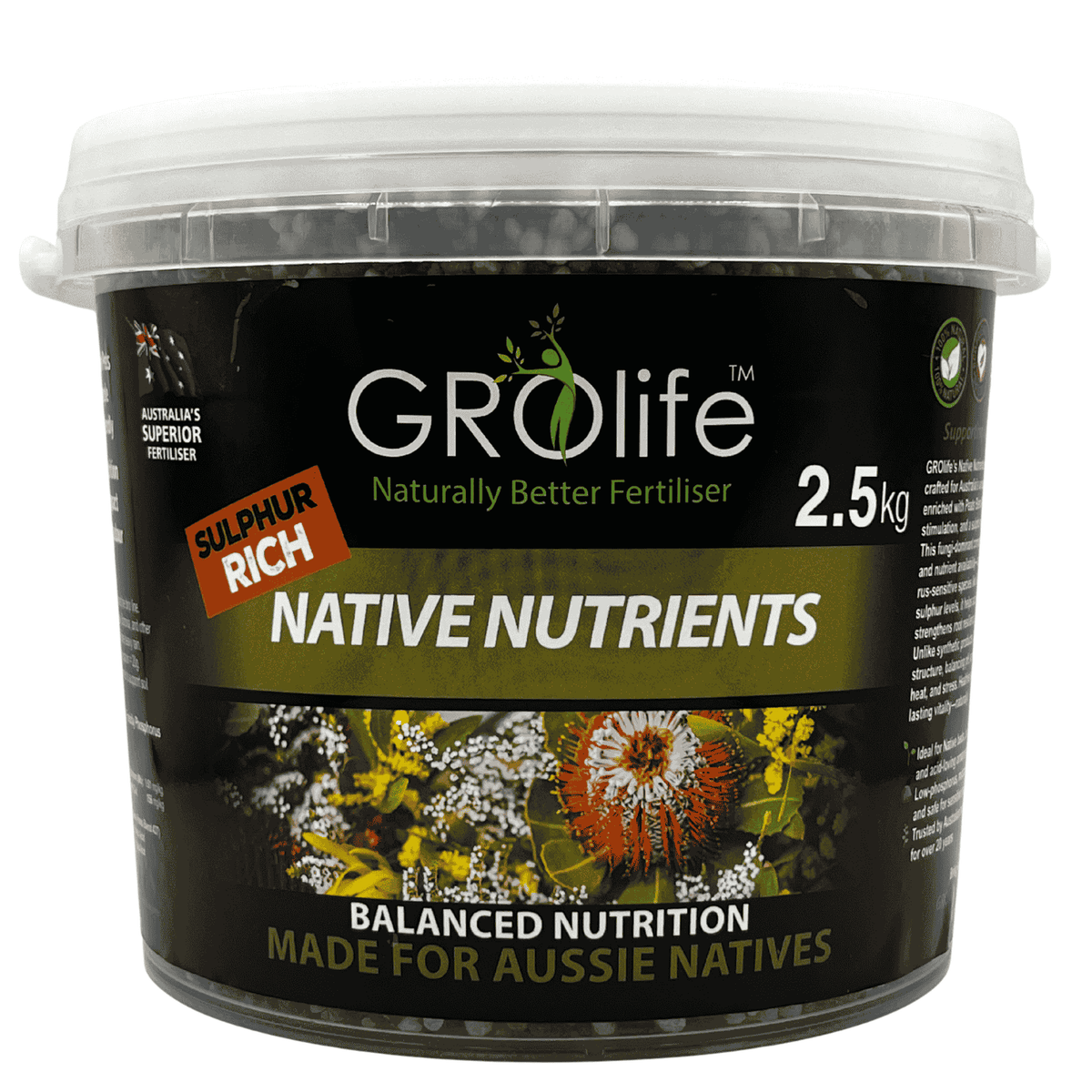 Grolife Native Nutrients – Grolife Fertiliser